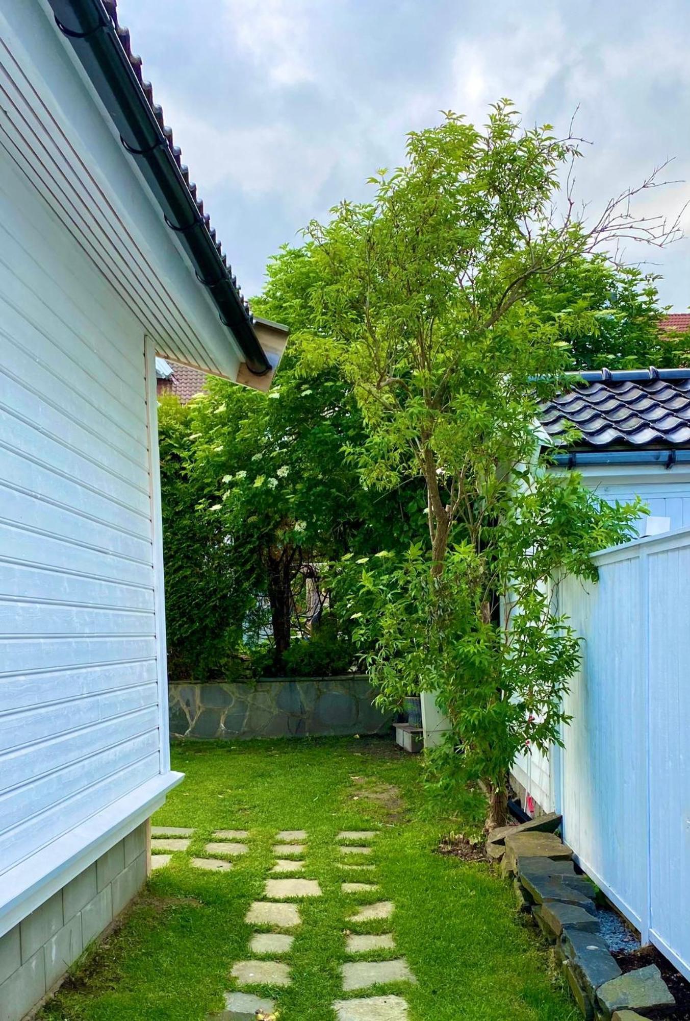 Down Town Apartment With Outside Area In Villa Kristiansand Exterior photo
