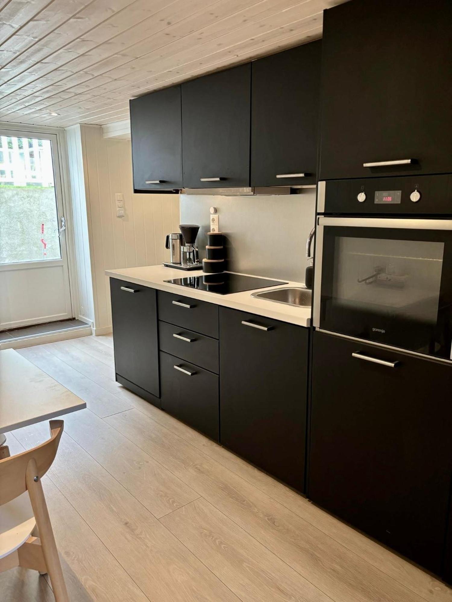 Down Town Apartment With Outside Area In Villa Kristiansand Exterior photo
